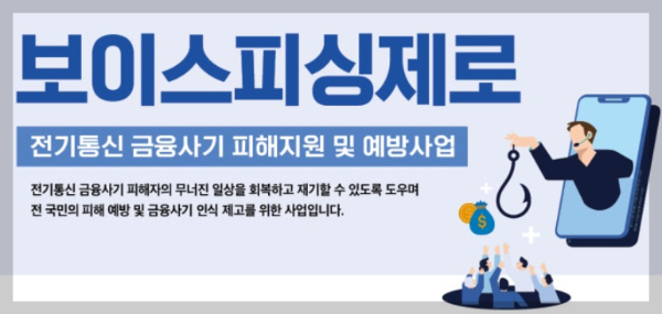 보이스피싱제로 지원사업 관련 사진