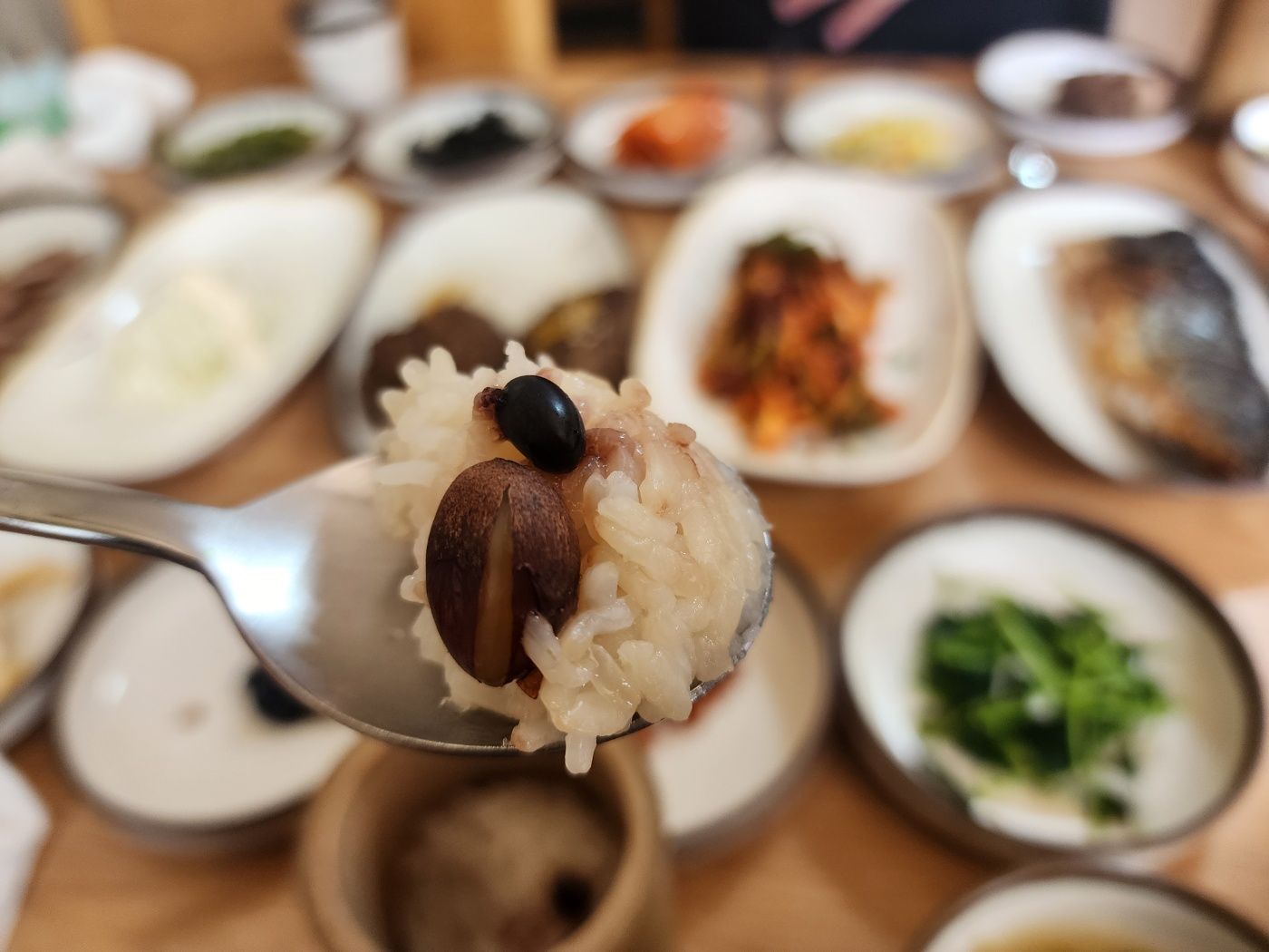 대통밥만 한입