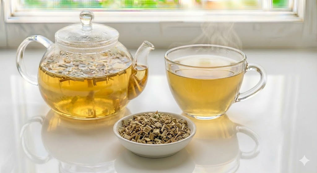 몸속 만성 염증을 제거하고 소화 불량을 즉각 해결하는 시트랄 성분이 풍부한 천연 디톡스 제왕 레몬그라스티