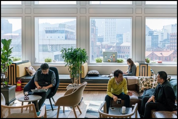 위워크 을지로 공유오피스 후기 (+ 장점, 단점)