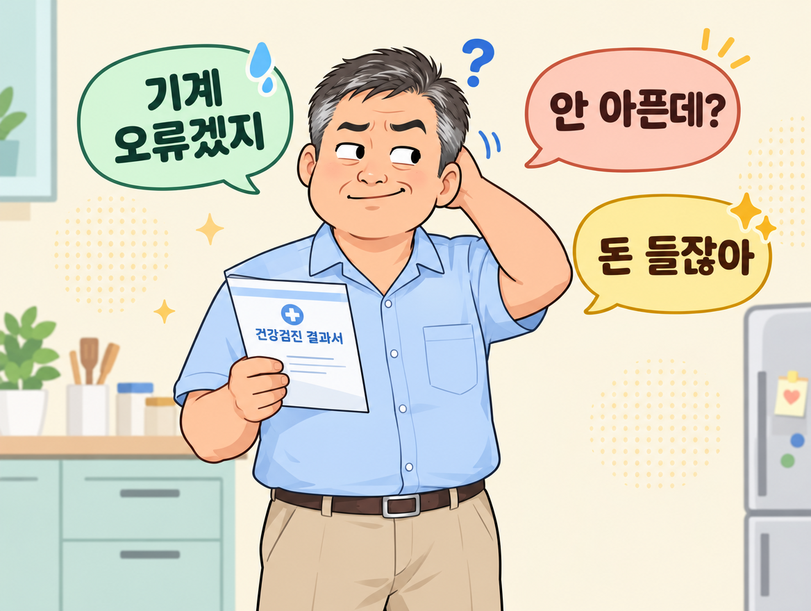 건강검진 재검 통보 미루는 이유