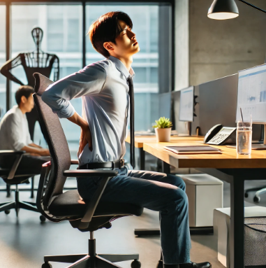 매일 8시간 이상 앉아 지내는 한국인