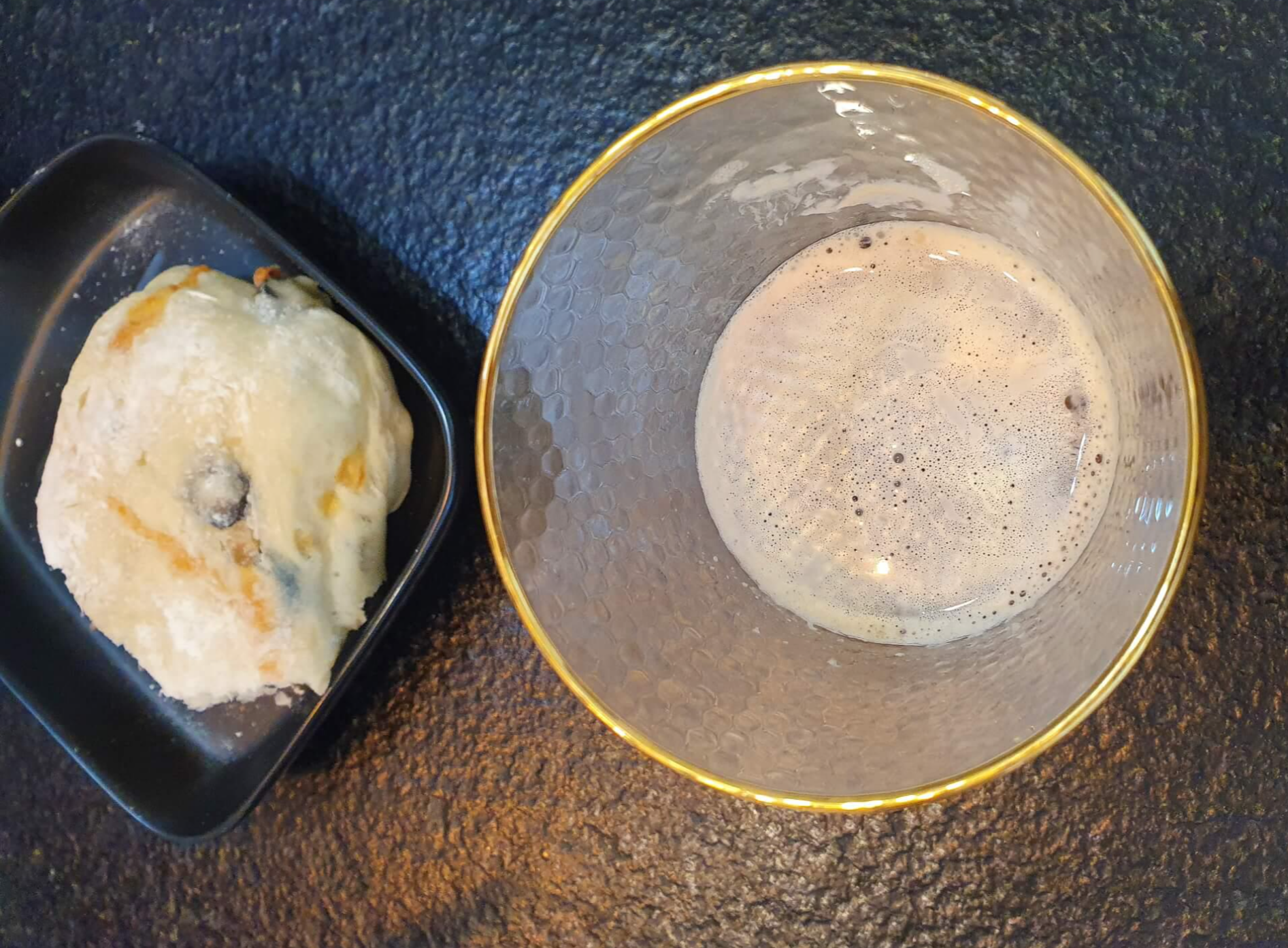 올리브치아바타와 아이스아메리카노