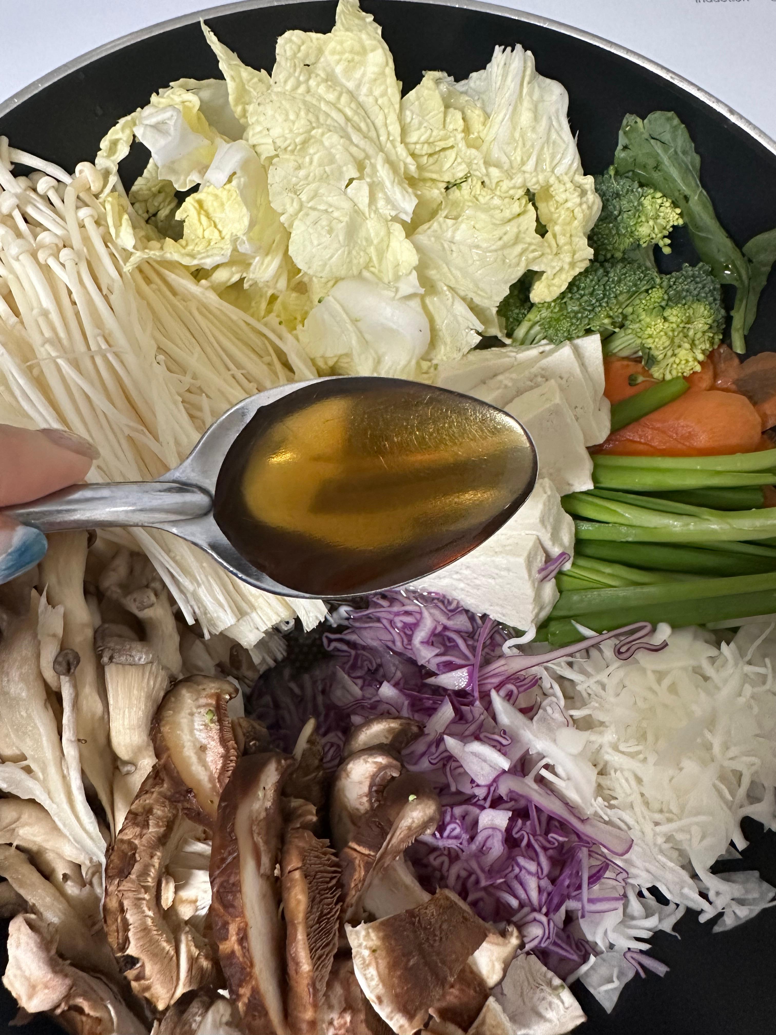 버섯폭탄 샤브샤브 만들기