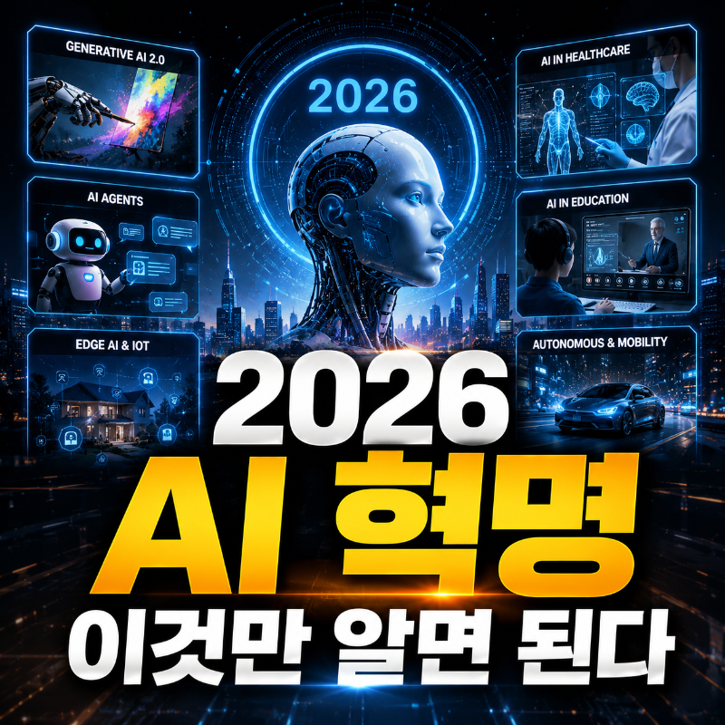 alt="2026년 인공지능 기술 트렌드와 미래 변화"