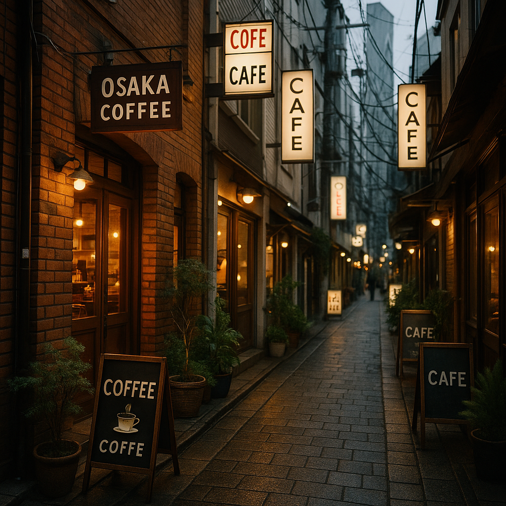오사카 카페