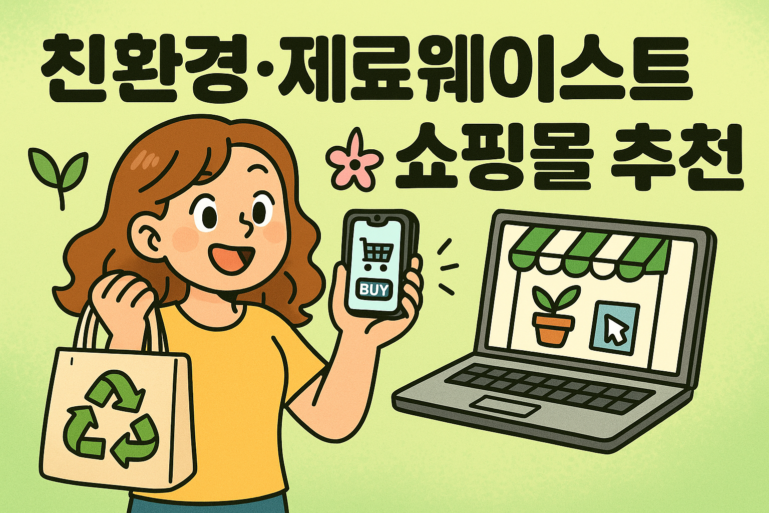 친환경&middot;제로웨이스트 쇼핑몰 추천 🌏 지구도 지키고 지갑도 아끼는 스마트 소비법 관련사진