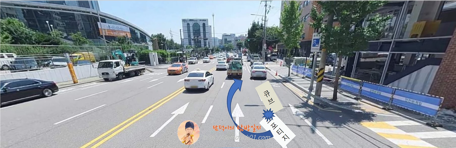 닛산 큐브 2세대 전기형 사고 재현