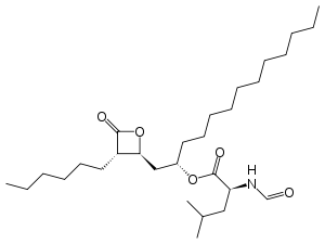 Orlistat 화학식