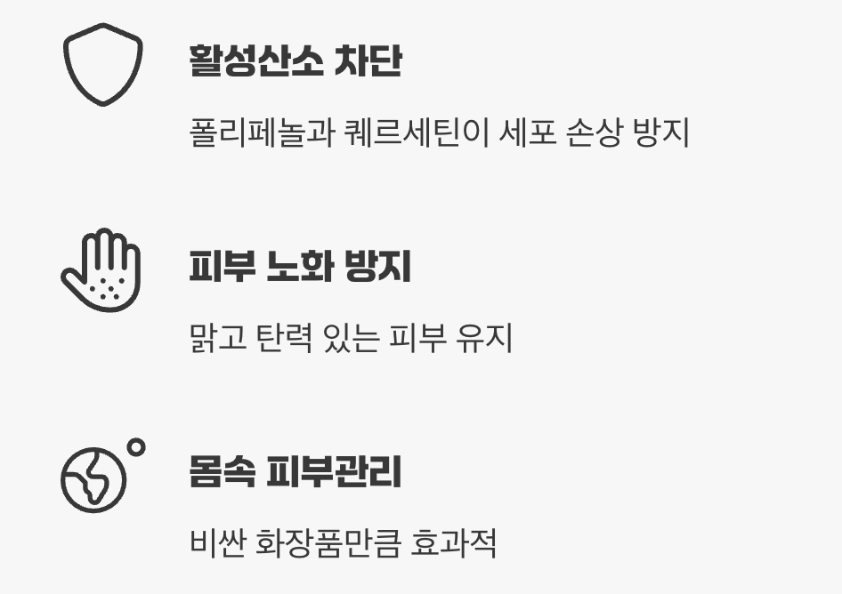 피부를 위한 똑똑한 항산화 습관