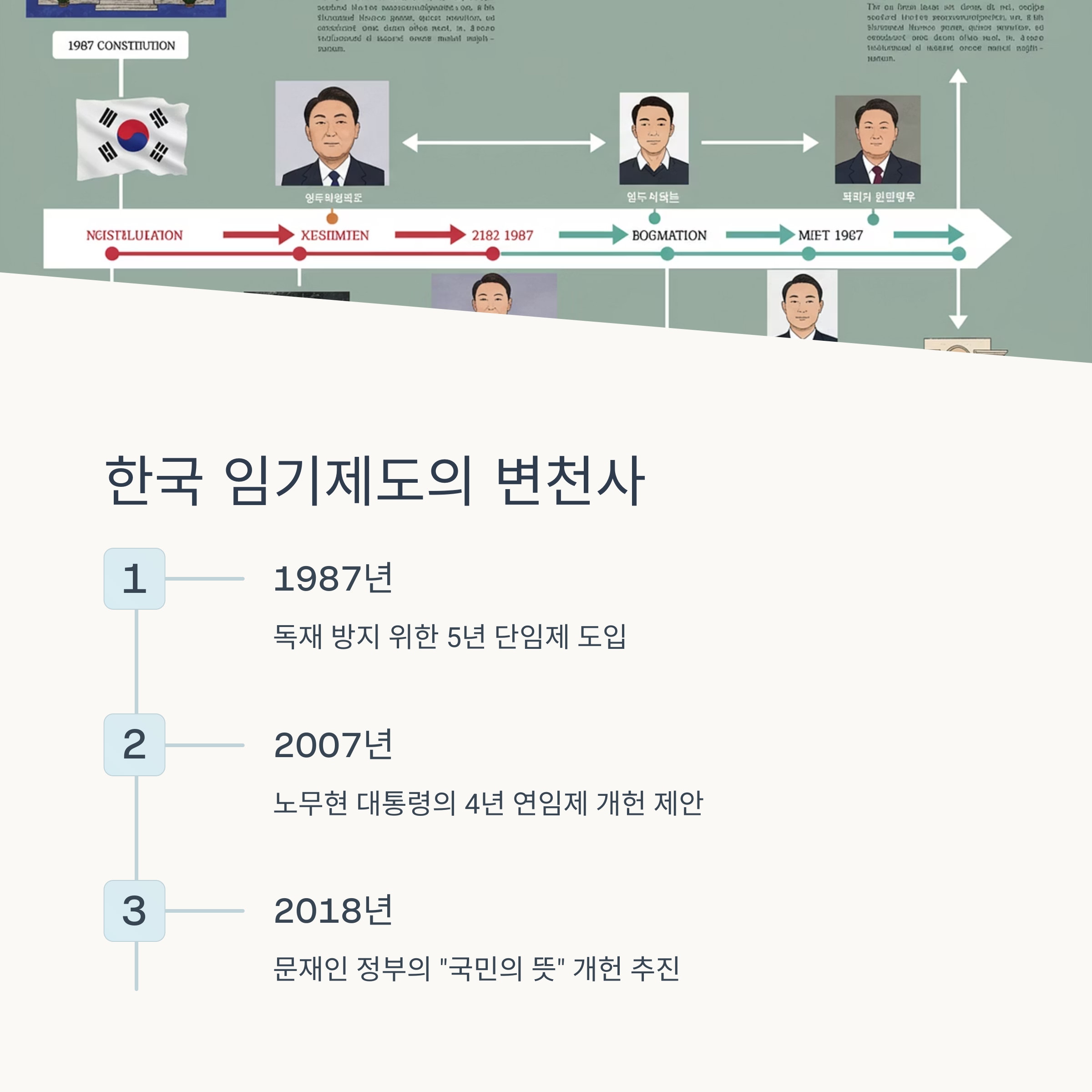 정치제도 변화의 역사