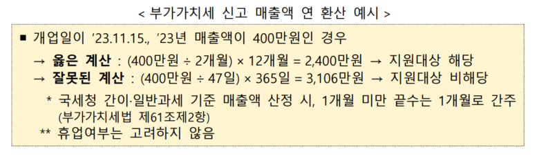 소상공인 전기요금 감면 지원대상 1