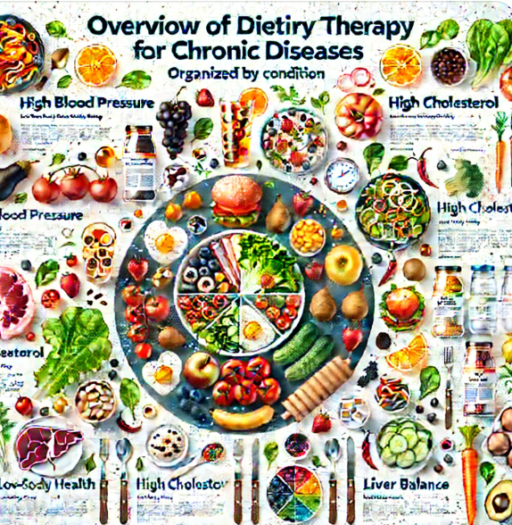 만성질환 식이요법 정리 관련 사진