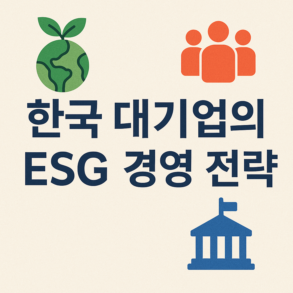 한국 대기업의 ESG 경영 전략
