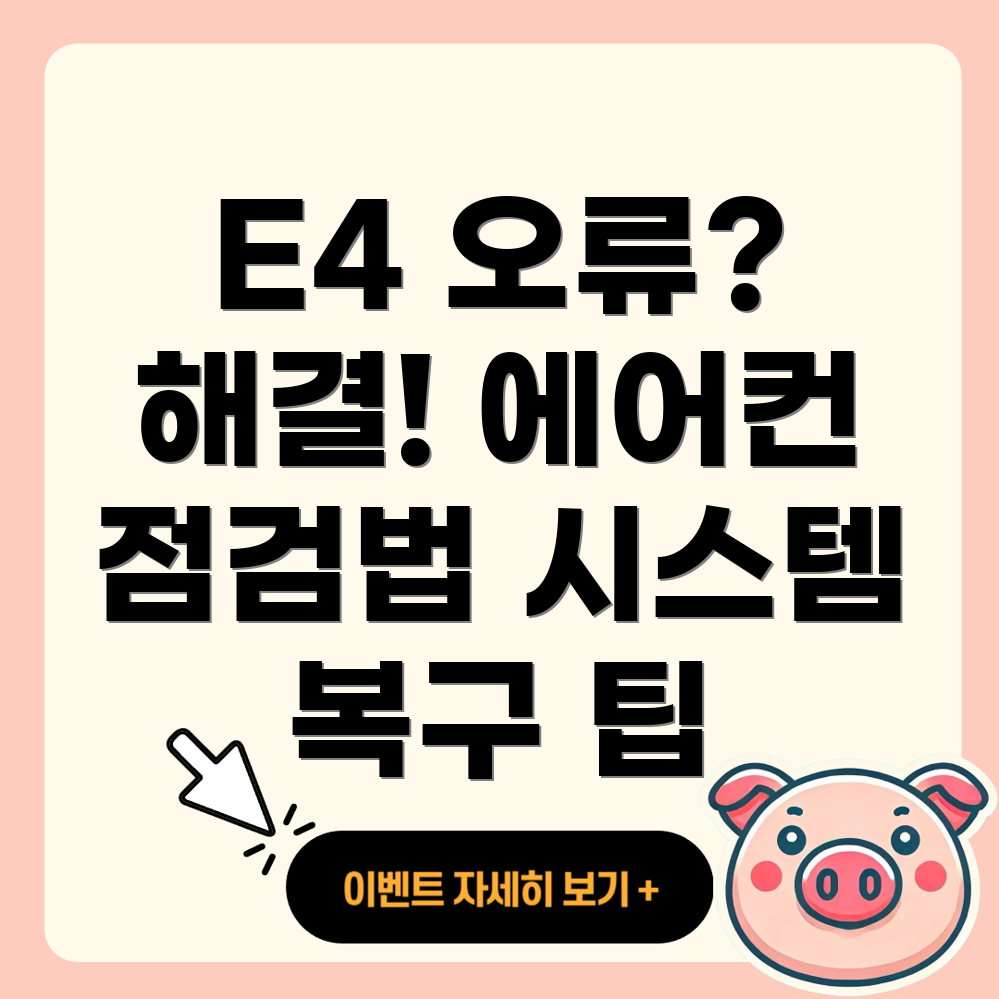 E4 오류 코드