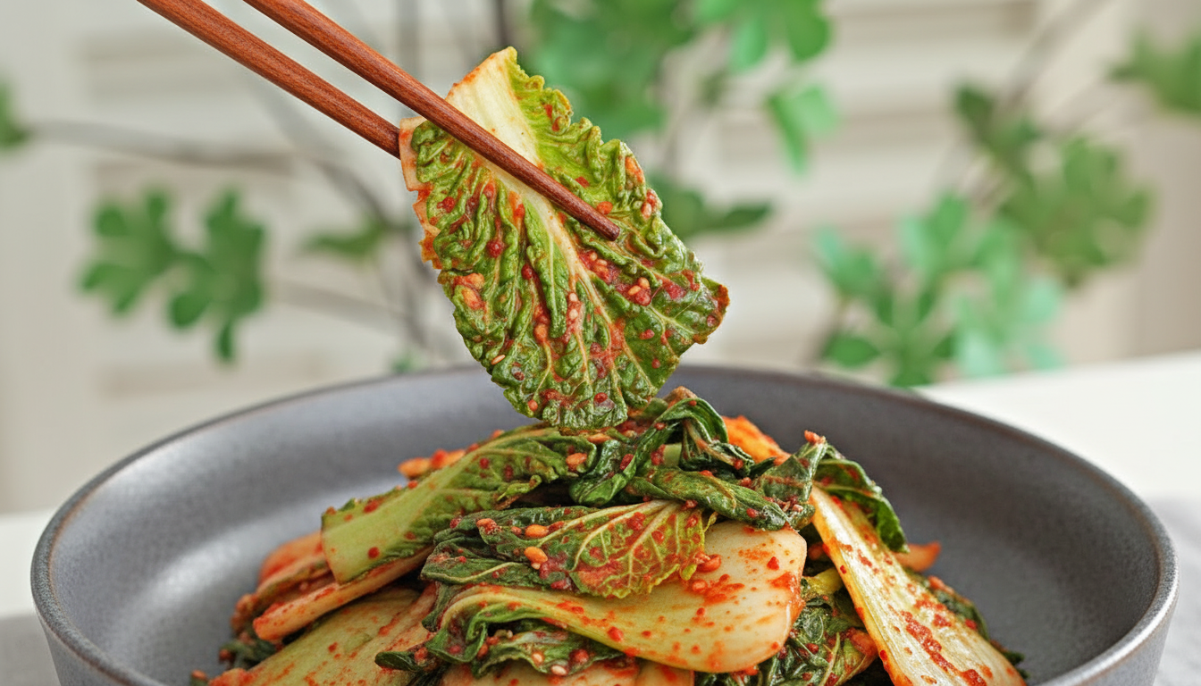 봄동 겉절이 무침 레시피