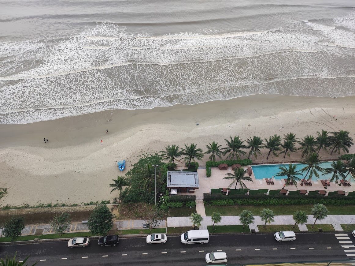 다낭 5성급 페닌슐라 호텔 오션뷰 객실 전경