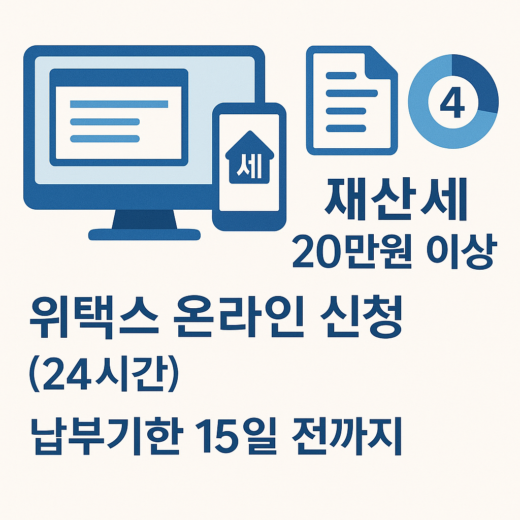 재산세 분할납부 신청방법
