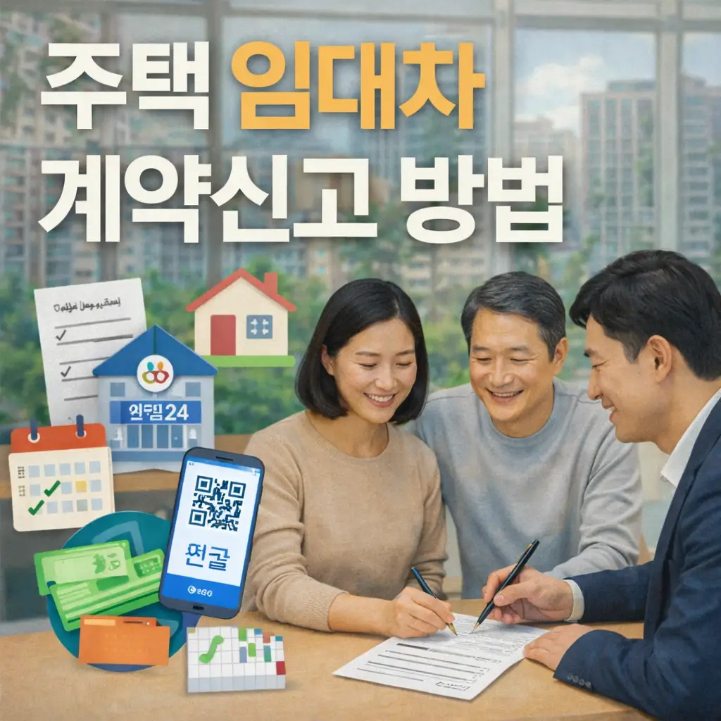 임대차 계약신고 안 하면 진짜 과태료 나와요