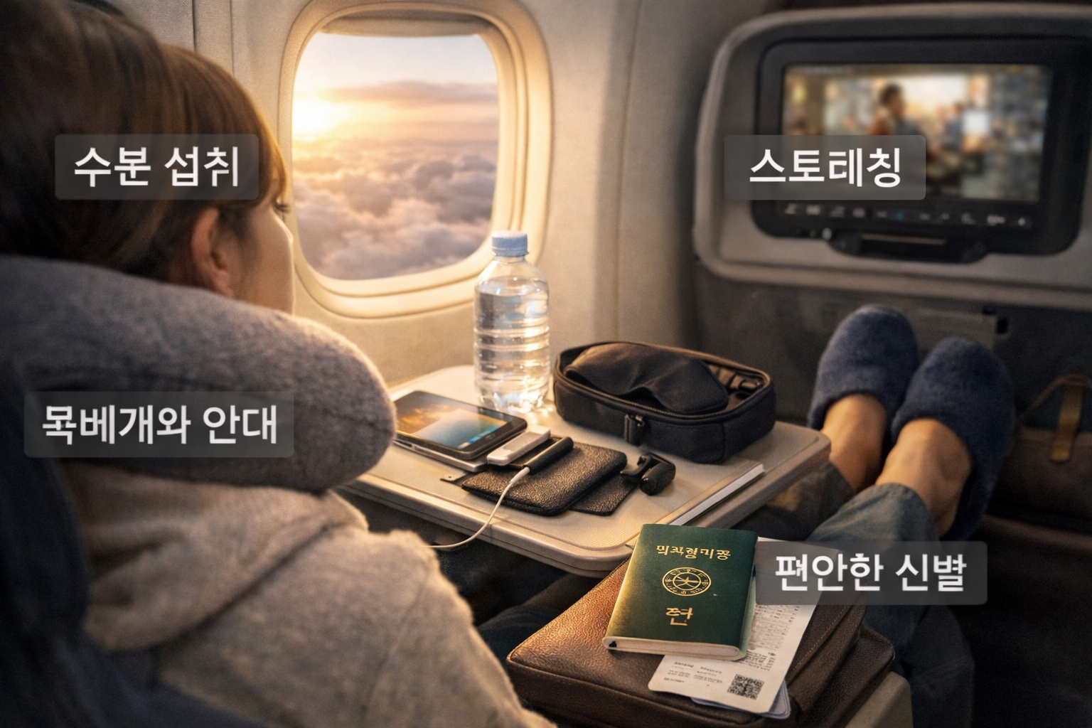 장거리 여행 피로 줄이는 방법 관련 이미지