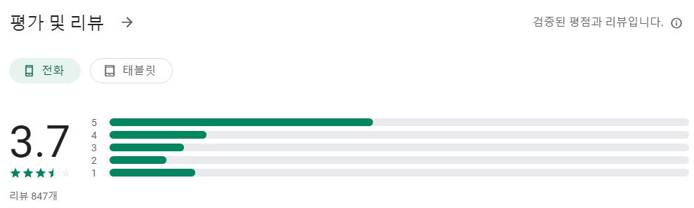 무음찰칵앱 평가