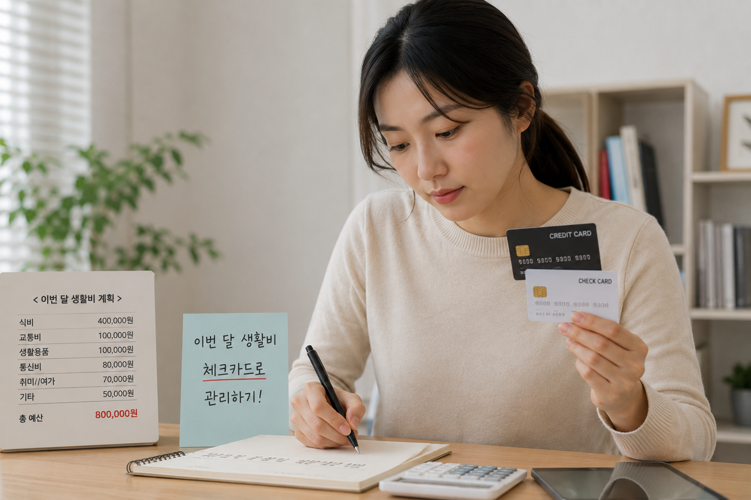 체크카드 사용의 장점과 단점, 생활비 관리에 도움이 되는 소비 습관