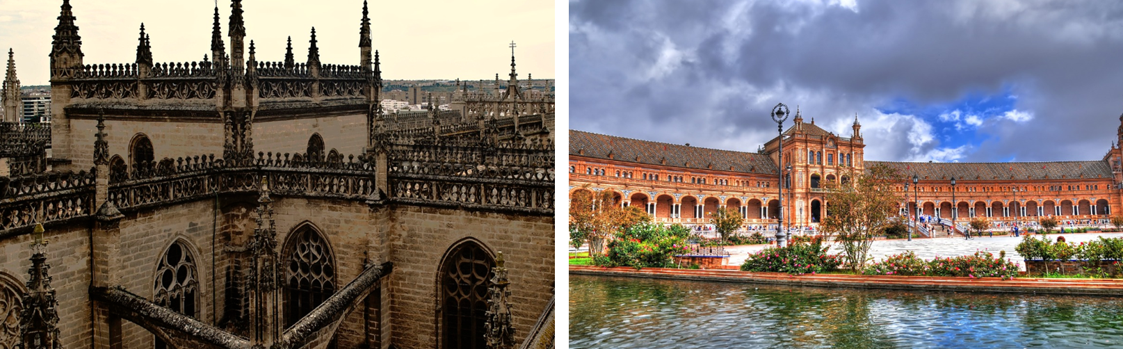 세비야 대성당과 마리아 루이사 공원