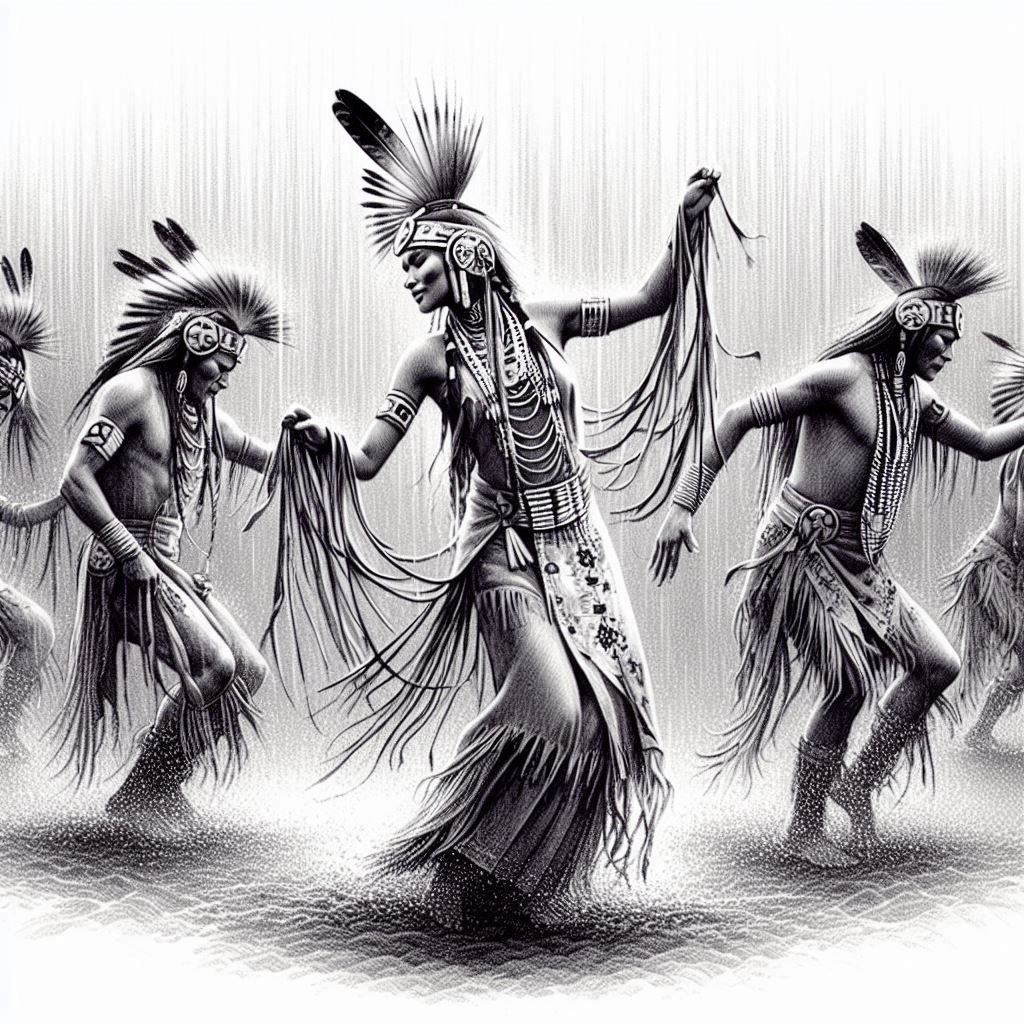 인디언 기우제 레인메이커