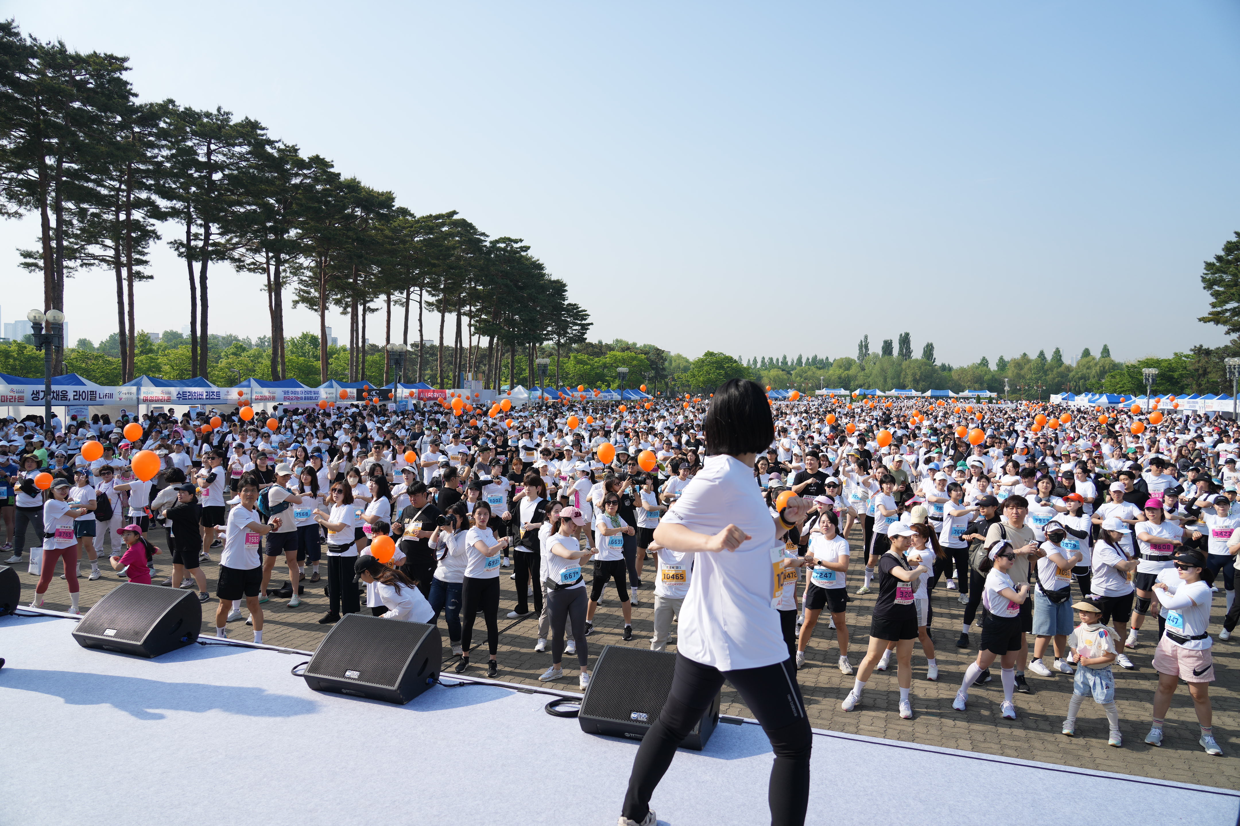 여성마라톤대회 사진