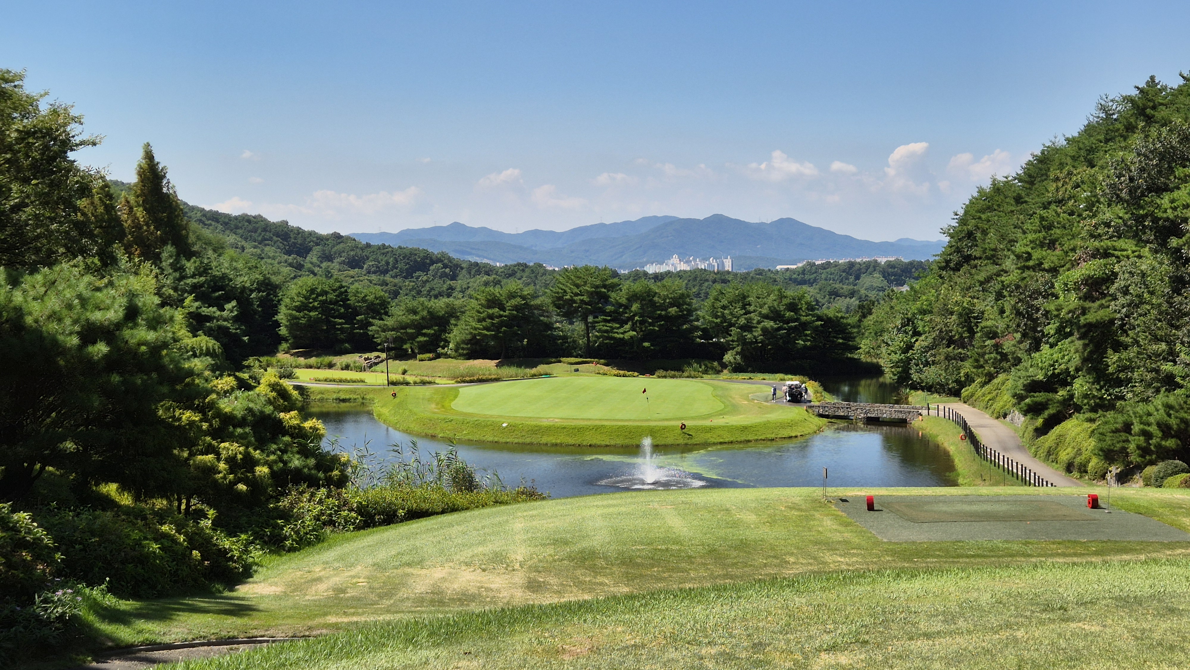 골프존카운티 화랑 코스 사진 및 공략 정보