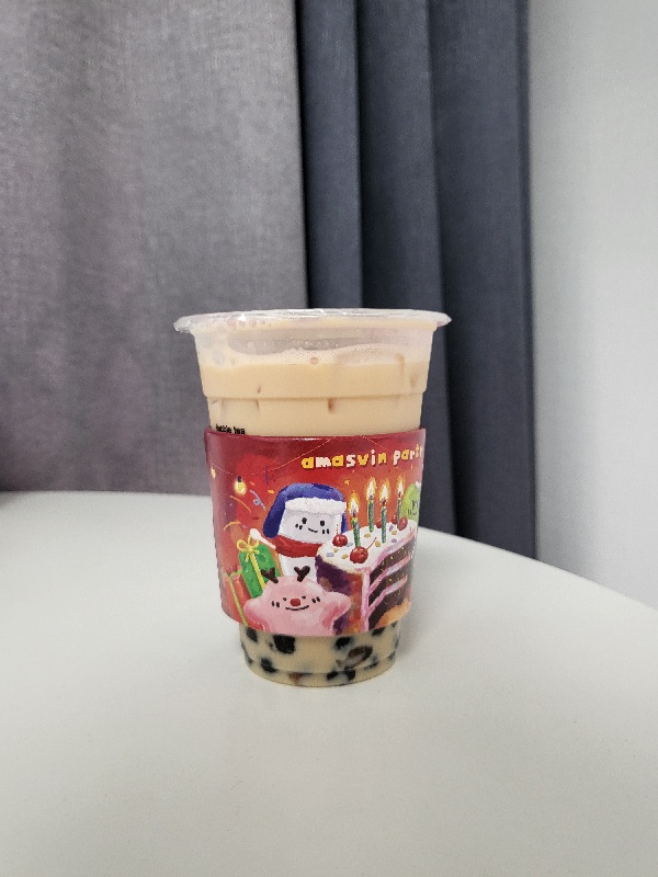 아마스빈 버블티 얼그레이 밀크티 아메리카노
