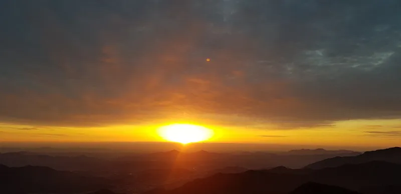 울산 가지산 일출