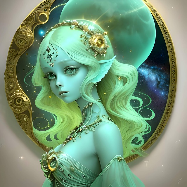 Sagittarius. 사수자리 소녀.