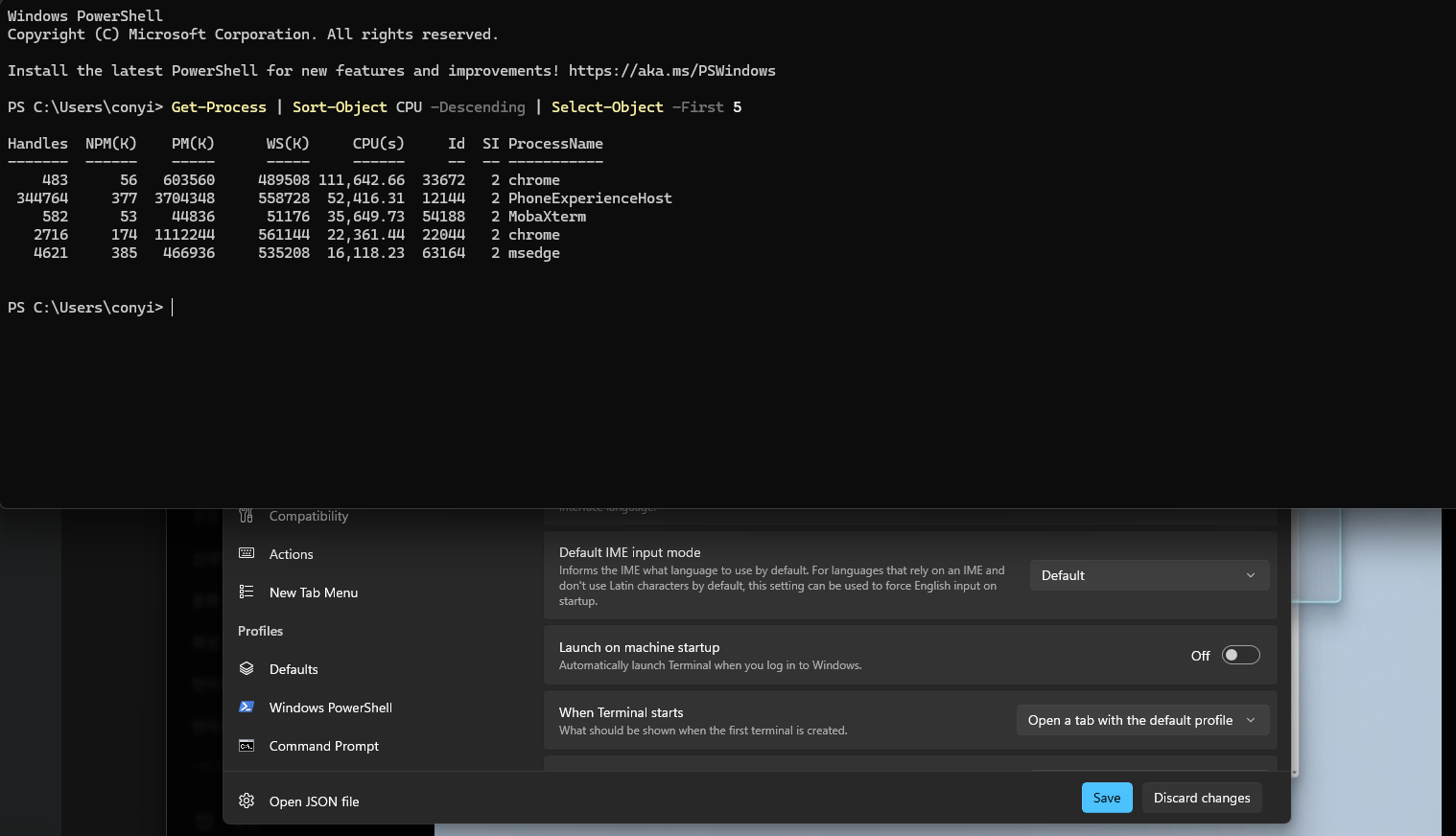 윈도우 터미널 퀘이크 모드 완벽 가이드: 설정부터 JSON 커스텀까지