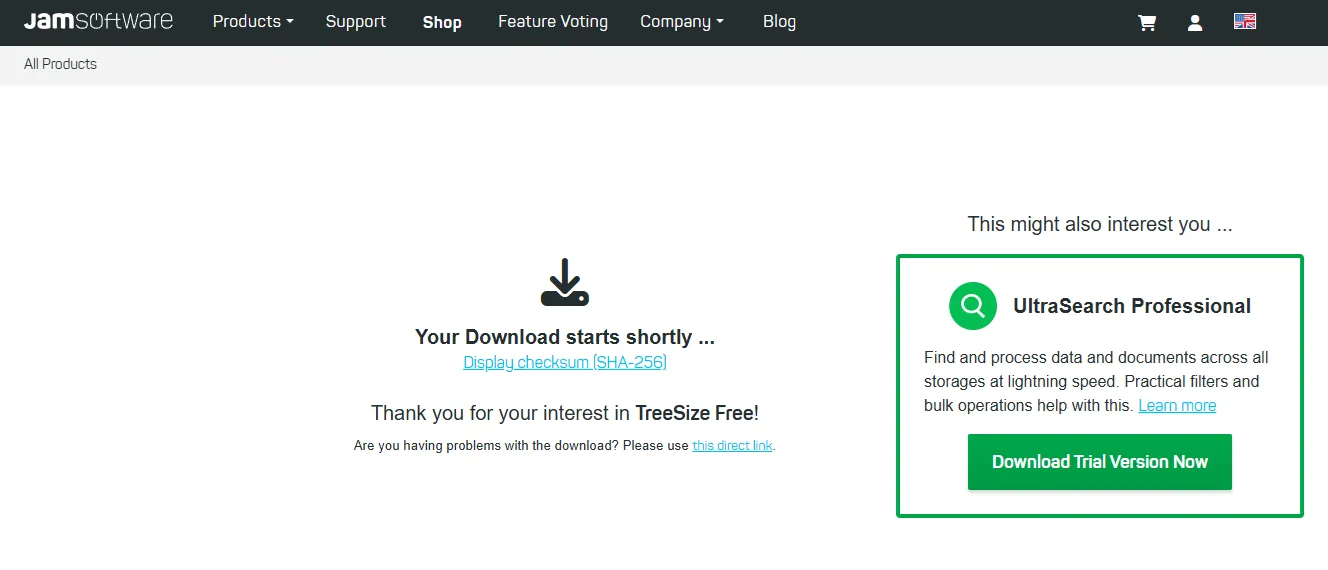무료 PC 폴더 용량 확인 TreeSize Download