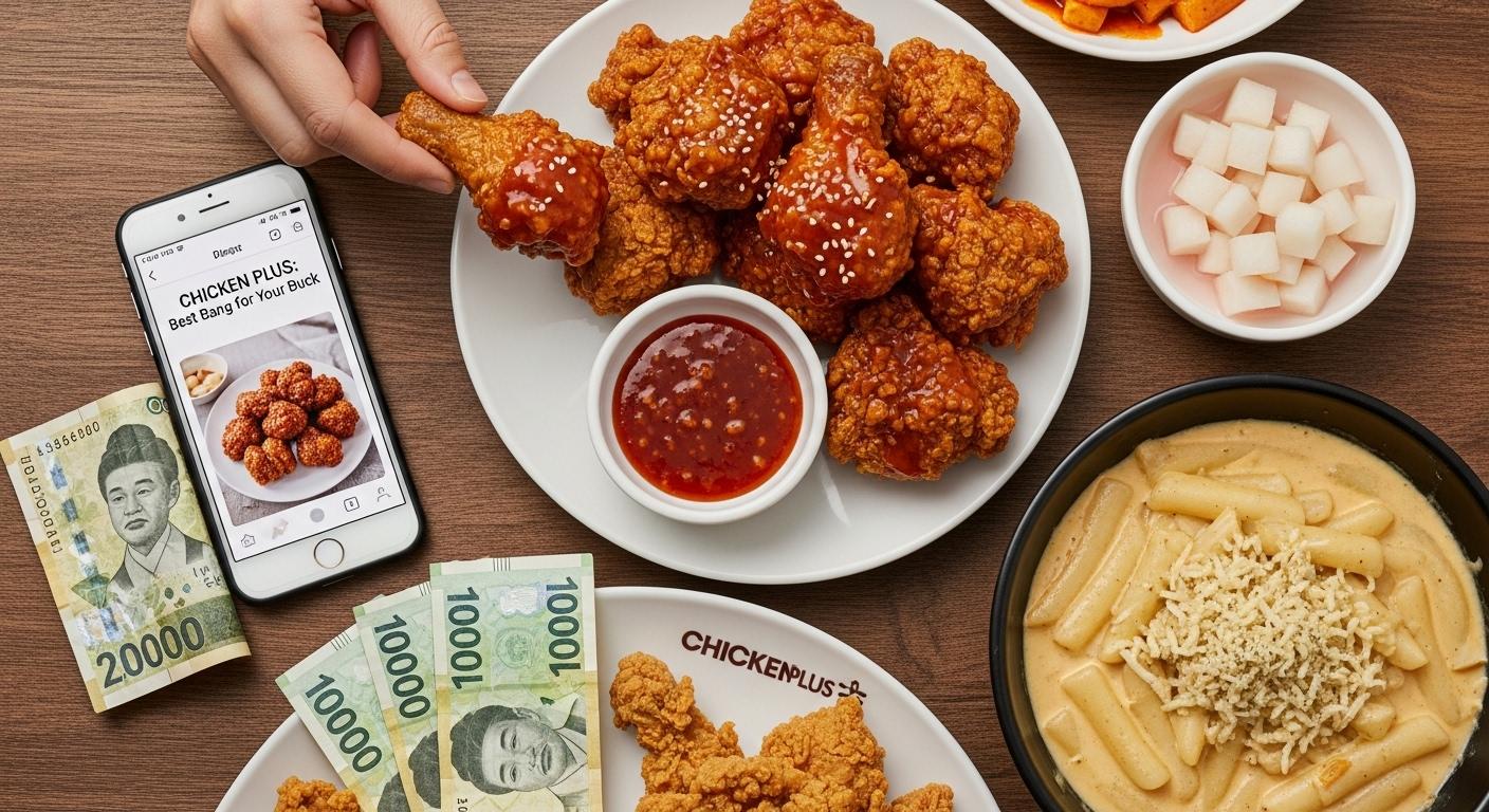 치킨플러스 메뉴 추천 내돈내산