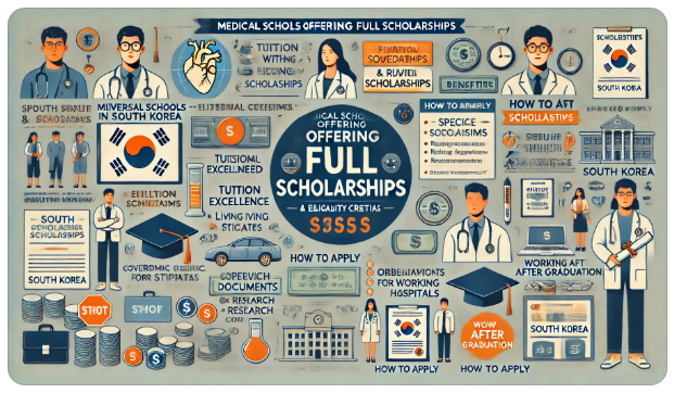 전액 장학금을 받을 수 있는 의대 관련 이미지
