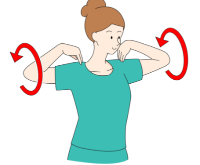 굽은 어깨 개선 스트레치