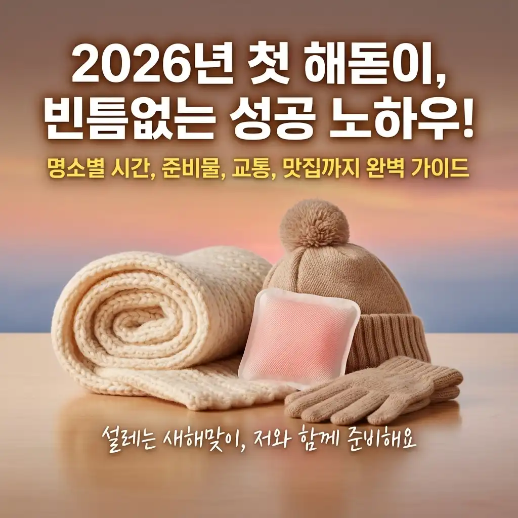 해돋이 성공 노하우