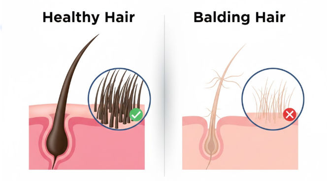 탈모 관련 사진