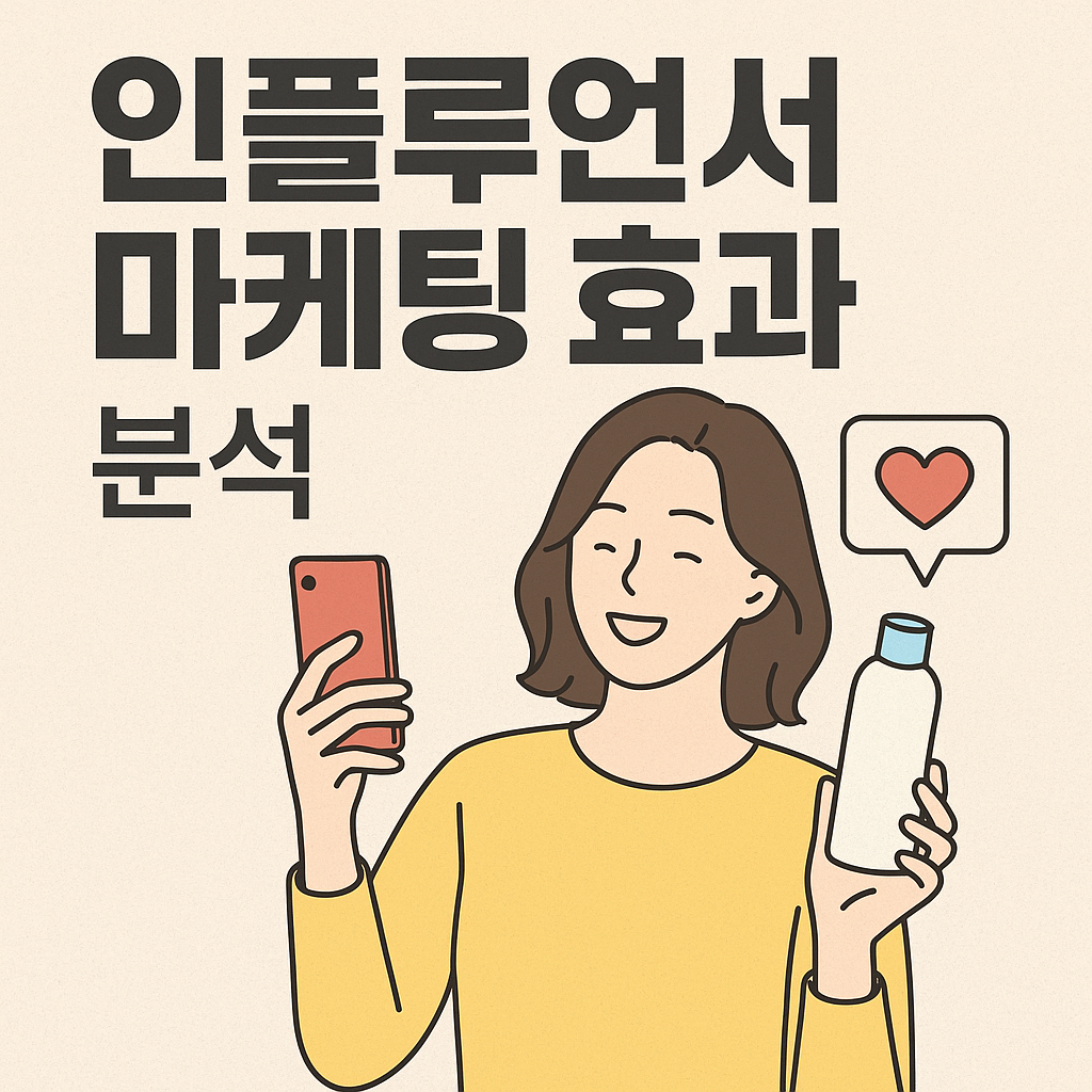 인플루언서 마케팅 효과 분석