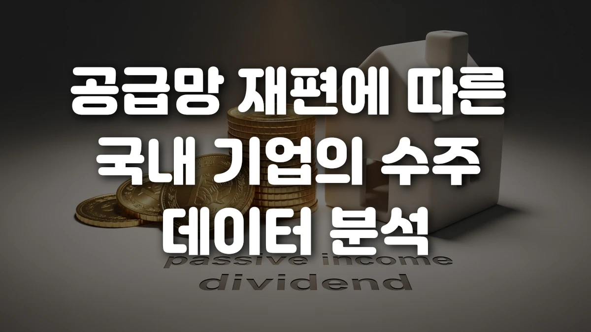 공급망 재편에 따른 국내 기업의 수주 데이터 분석