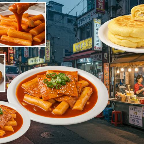 K푸드 대표하는 음식 사진