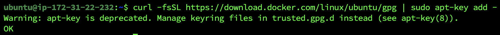 GPG key warn