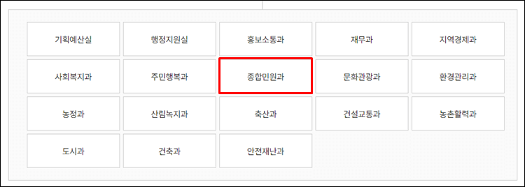 예천군청-조직도