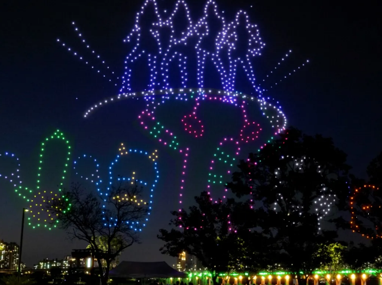 한강 드론 라이트쇼