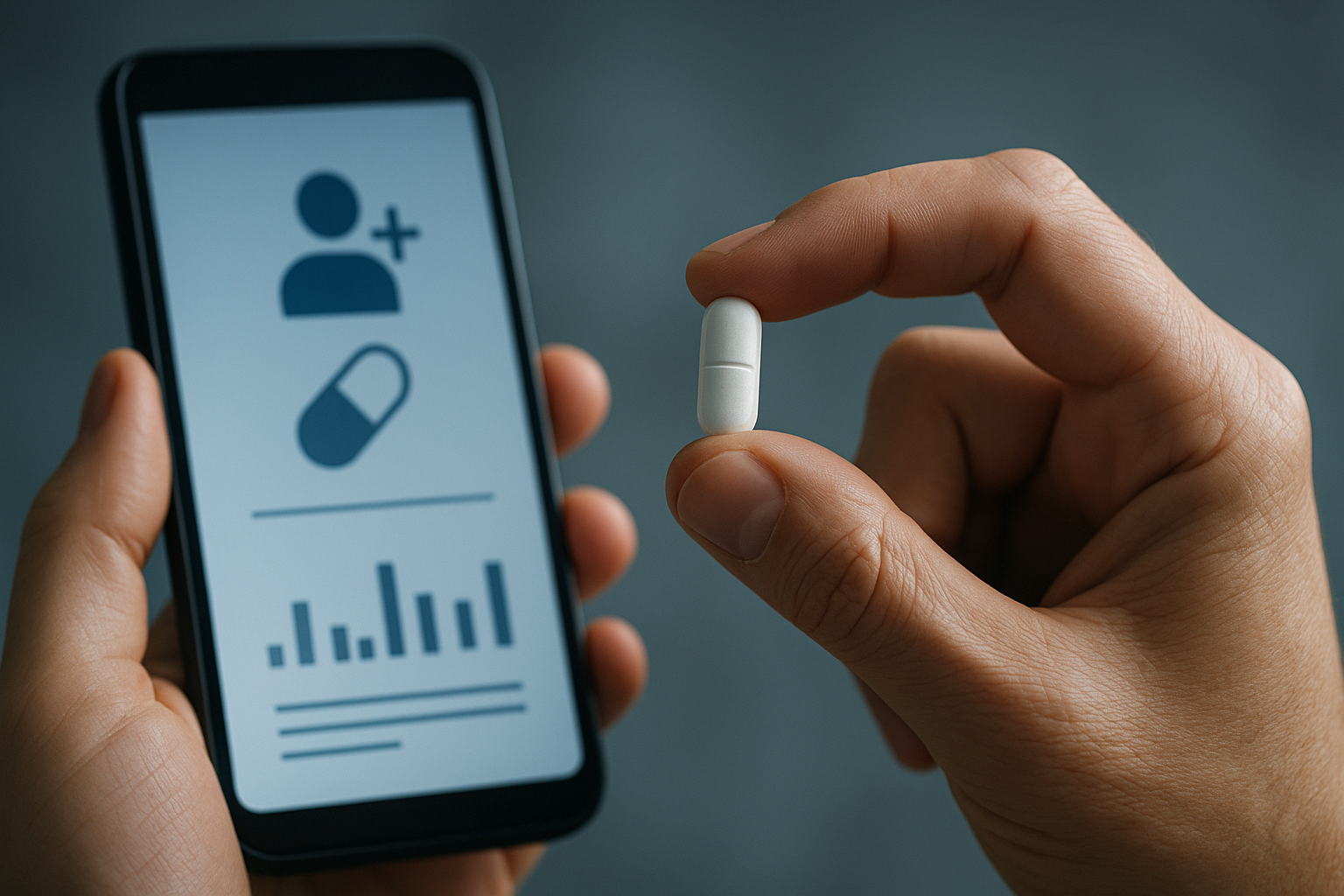 AI 약 복용 알림: 건강 기록과 연동