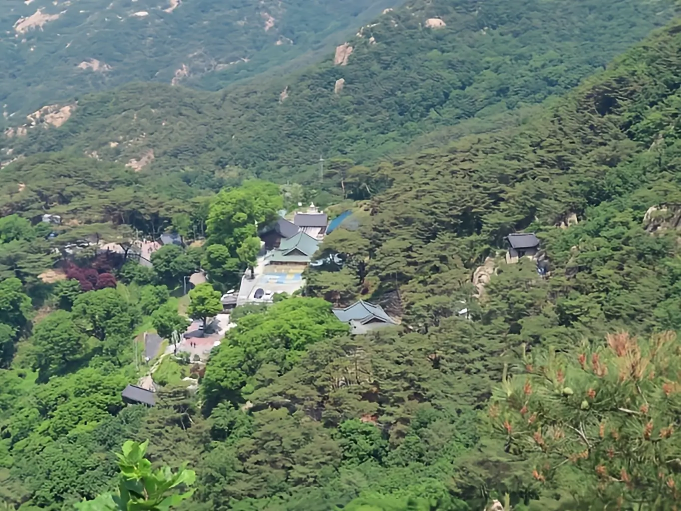 삼막사 전경 이미지