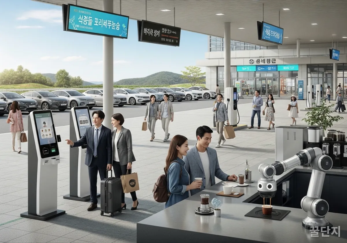 ๋ก๋ด ์ปคํผ์ ์ ๊ธฐ์ฐจ ์ถฉ์ ์๊ฐ ์๋ 2026๋
์ค๋งํธ ํด๊ฒ์ ํ๊ฒฝ