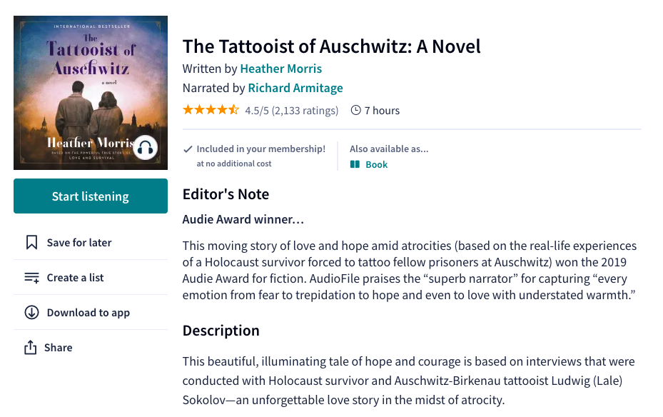 영어원서 오디오북 사이트 추천_7